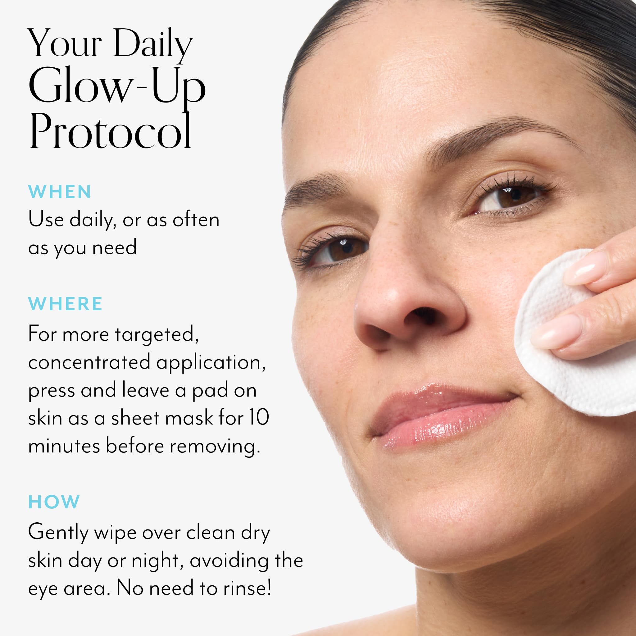 Bliss Bright Idea toner pad sheet mask ready targets brightening on discoloration.