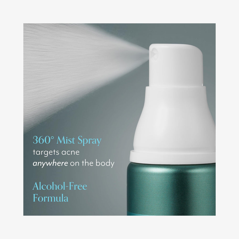 Pores and skin texture at calm state after using the spray.