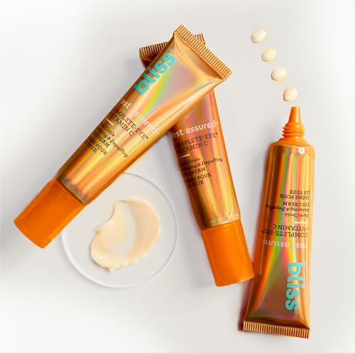 Under-eye area appears smoother with continued Bliss use.