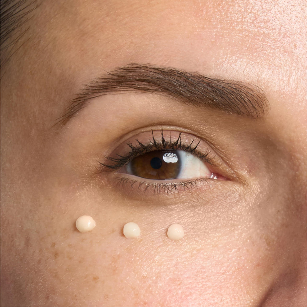 Morning and night routine featuring Bliss Rest Assured Eye Cream.