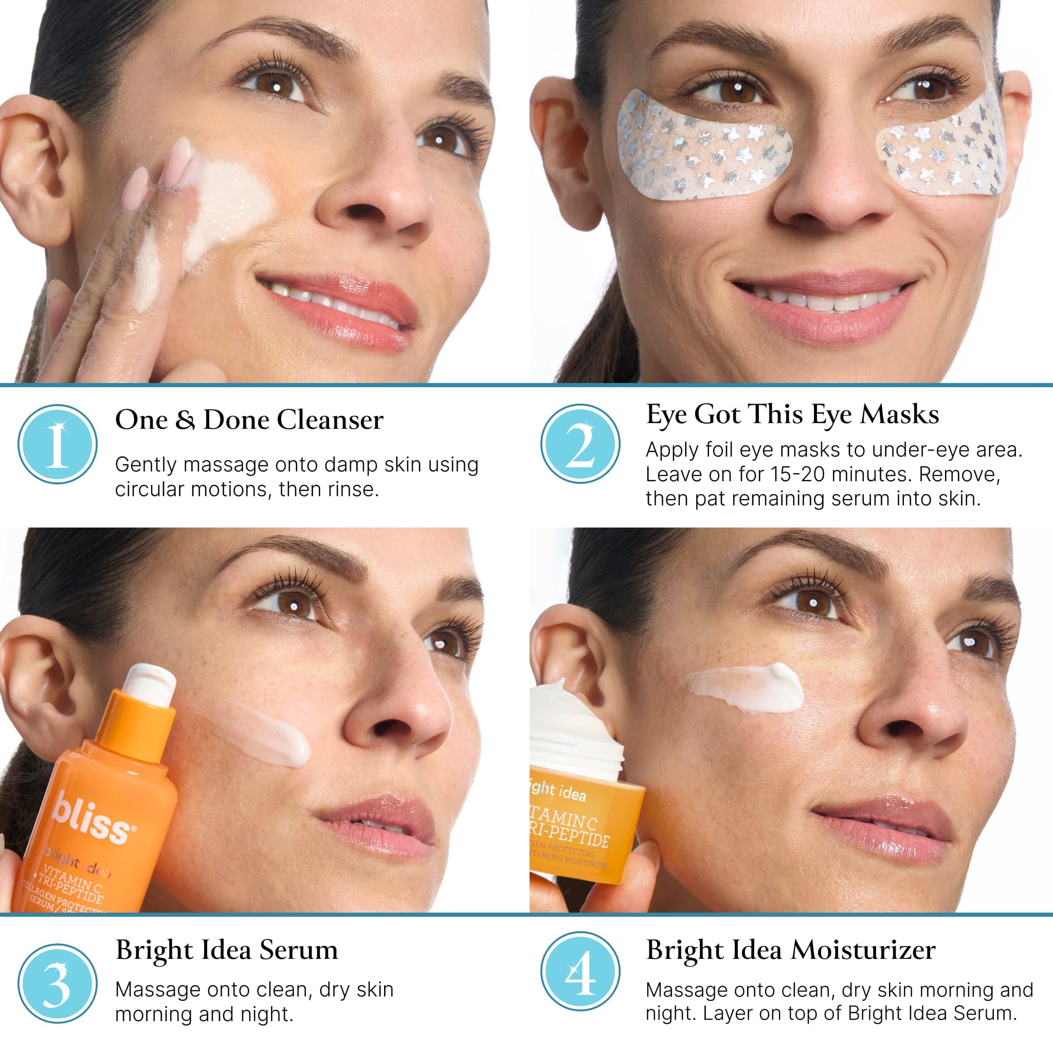 Bliss Elder Millennial Kit under-eye masks calm and de-puff tired eyes.