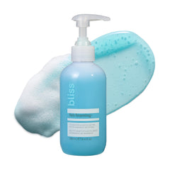 Bliss Fab Foaming cleanser bottle for oil-free daily use