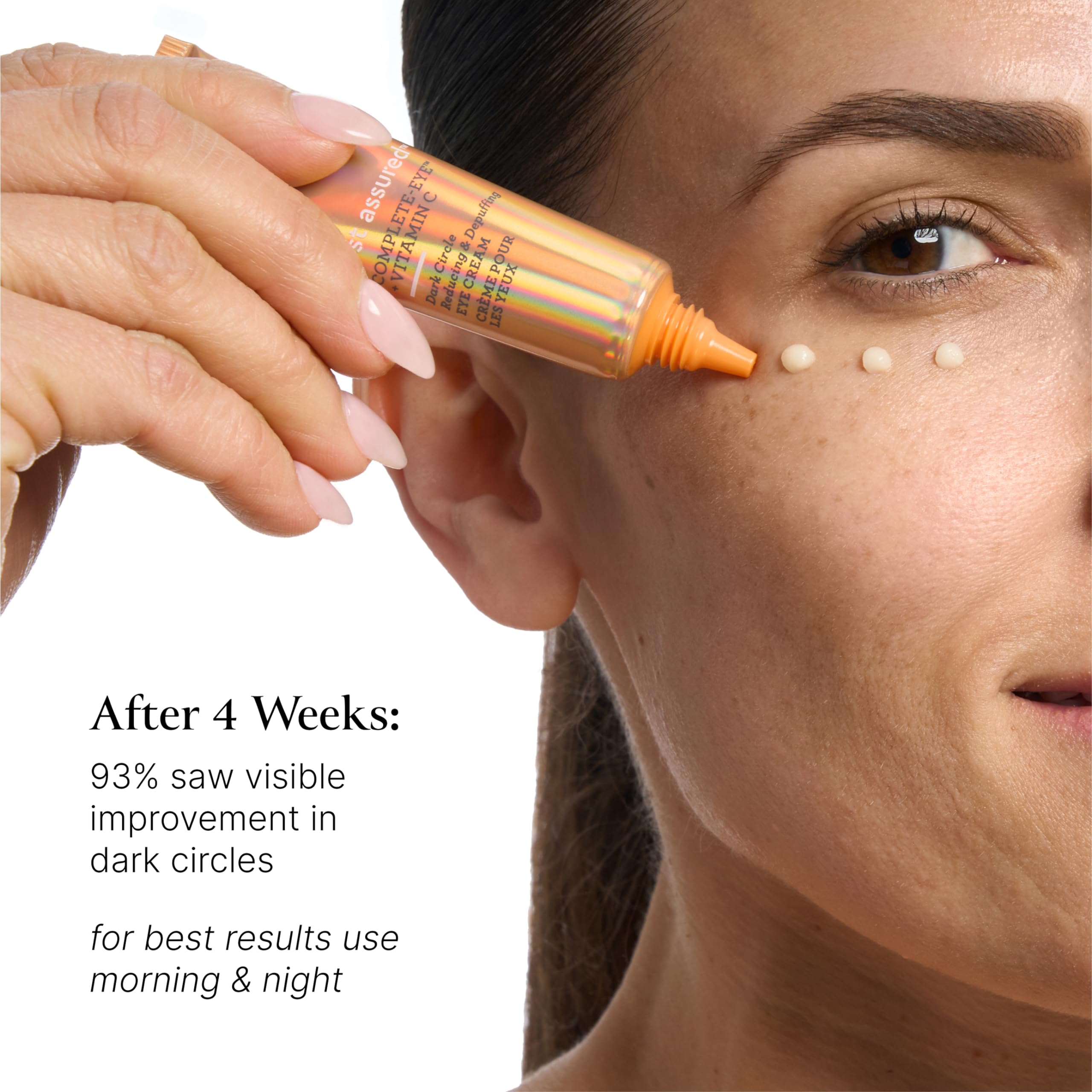 Bliss Gentle non-greasy formula ideal for daily under-eye use.