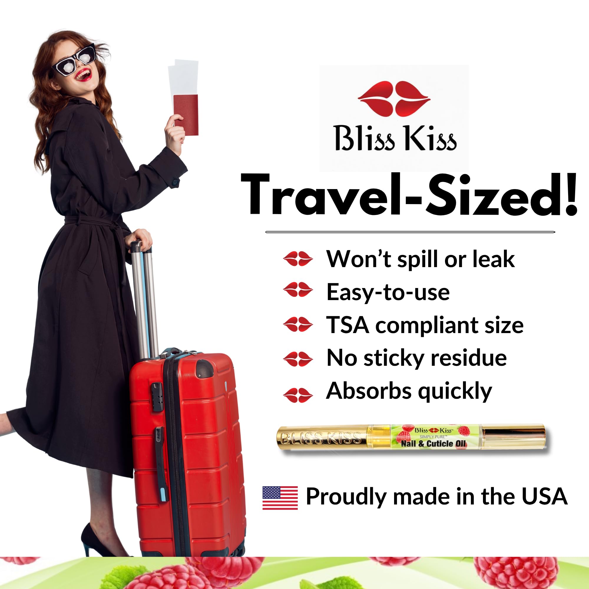 Bliss Kiss ideal for frequent hand washers and sanitizers.