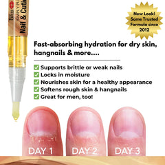 Bliss Kiss Simply Pure 4-pack demonstrating portable vanilla fragrance nail care