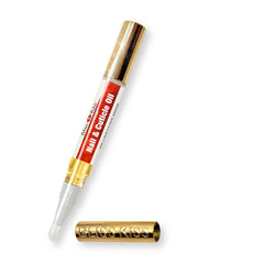 Bliss Kiss Simply Pure Nail Oil Pen cap shown for precise cuticle care.