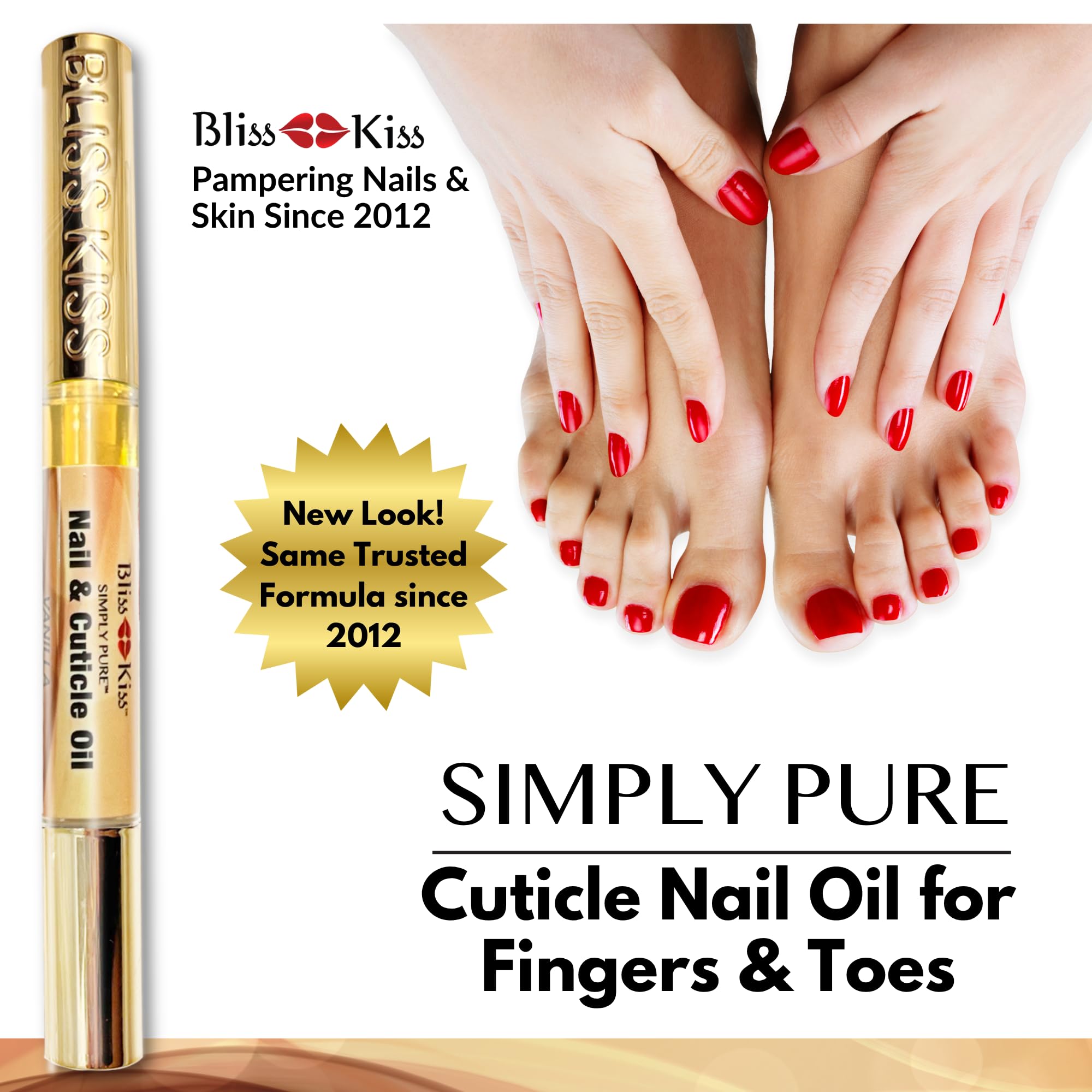 Nails and cuticles in a daily routine with Bliss Kiss oil pen