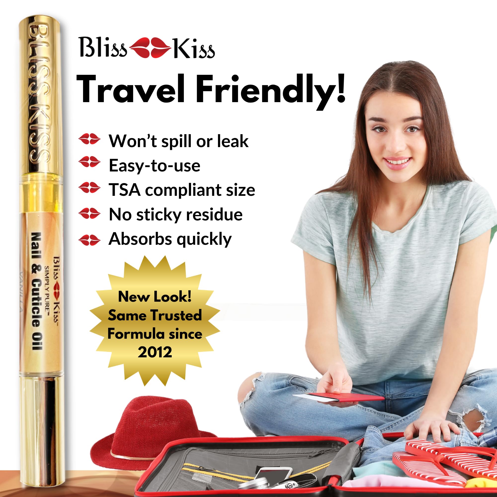 Gentle massage demonstrating quick absorption into nails and surrounding skin