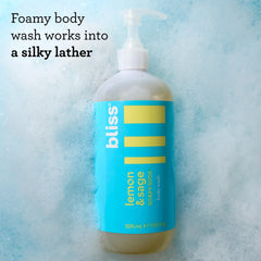 Bliss Lemon & Sage Trio gift set box offers a spa-like morning routine.