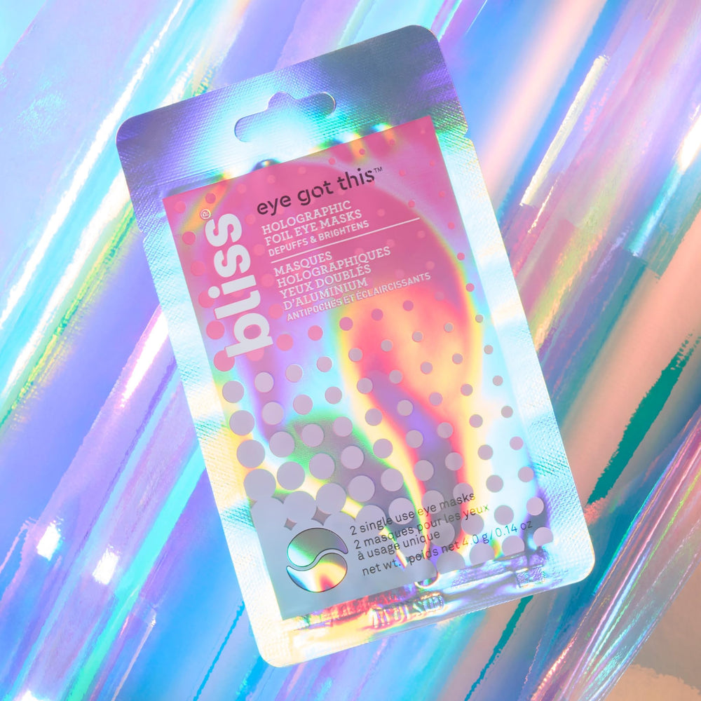 Five-pack Bliss mask enables a quick, convenient self-care ritual.