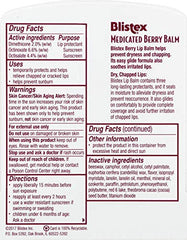 Blistex Berry Lip Balm SPF 15 protects lips in sun exposure