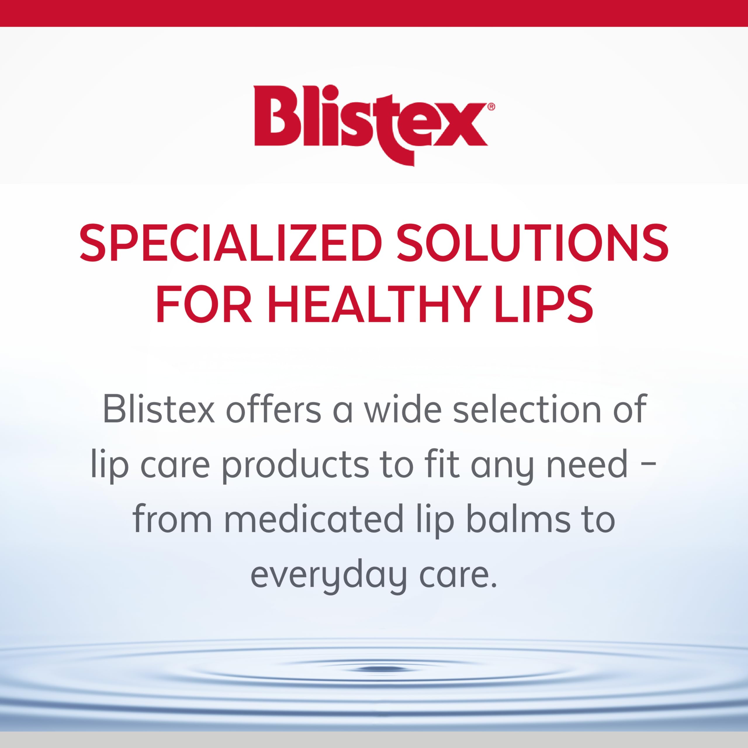 Blistex daily lip care keeps lips healthy across seasons.