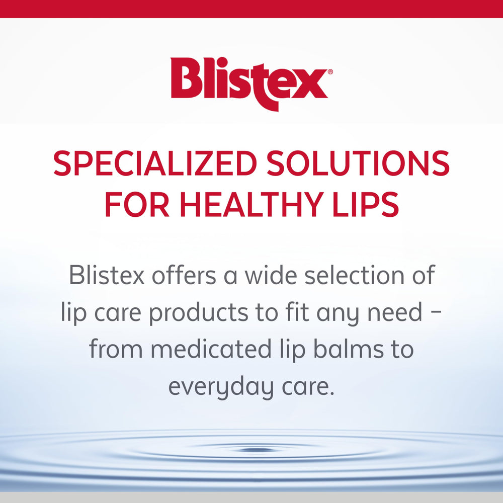 Blistex daily lip care keeps lips healthy across seasons.