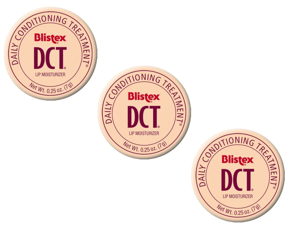 Blistex DCT jars front view showing daily lip moisturization.