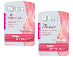 Blistex Lip Vibrance Pack 2 front view for portable lip care and protection.
