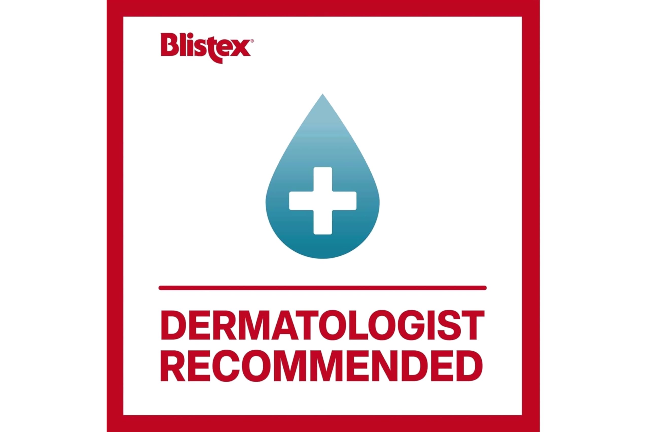 Blistex Medicated Lip Balm displayed on store shelf.