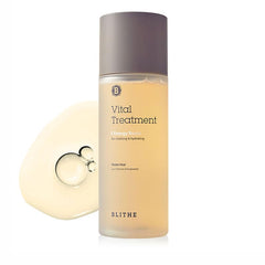 Close-up of BLITHE essence absorption on skin after application