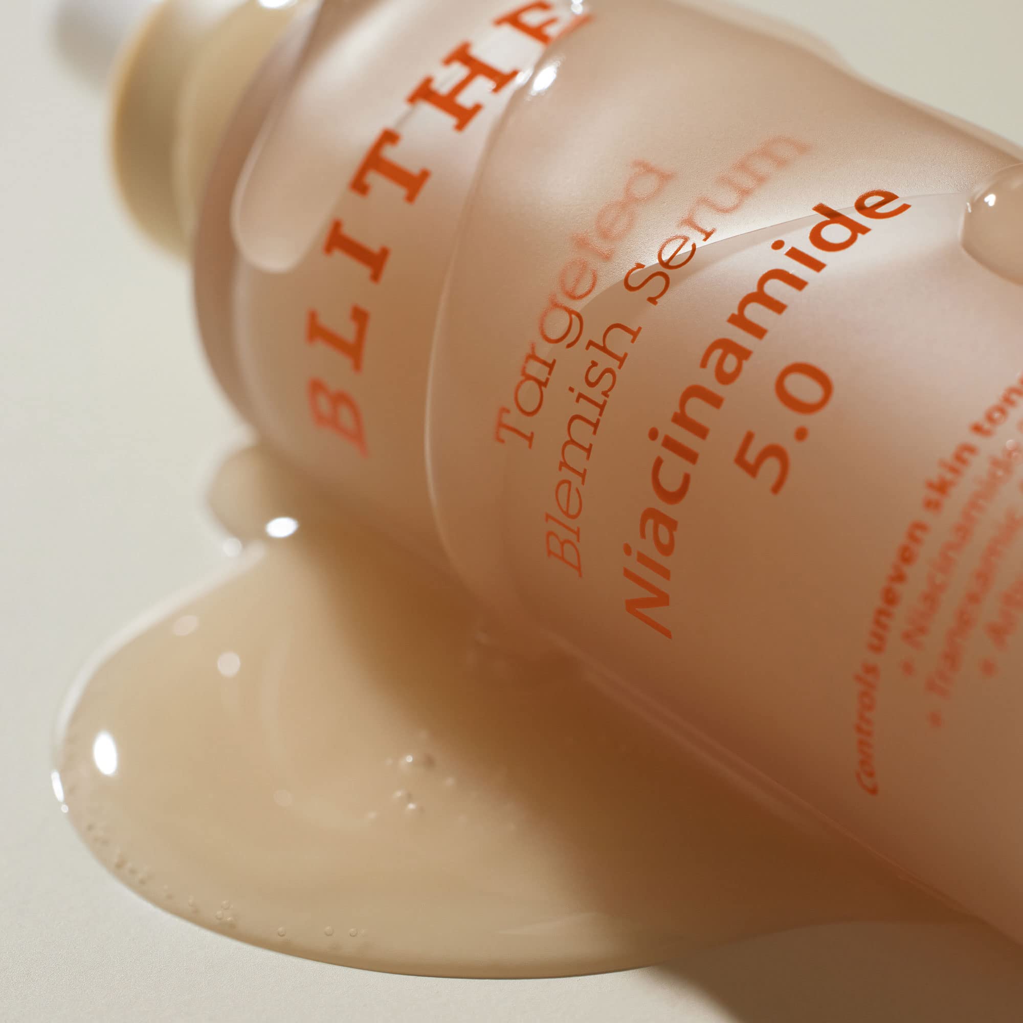 BLITHE Arbutin glow closeup suggests radiant finish