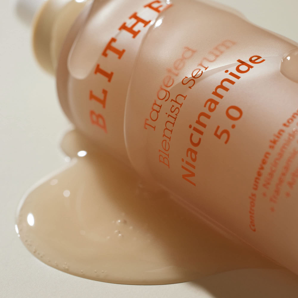 BLITHE Arbutin glow closeup suggests radiant finish