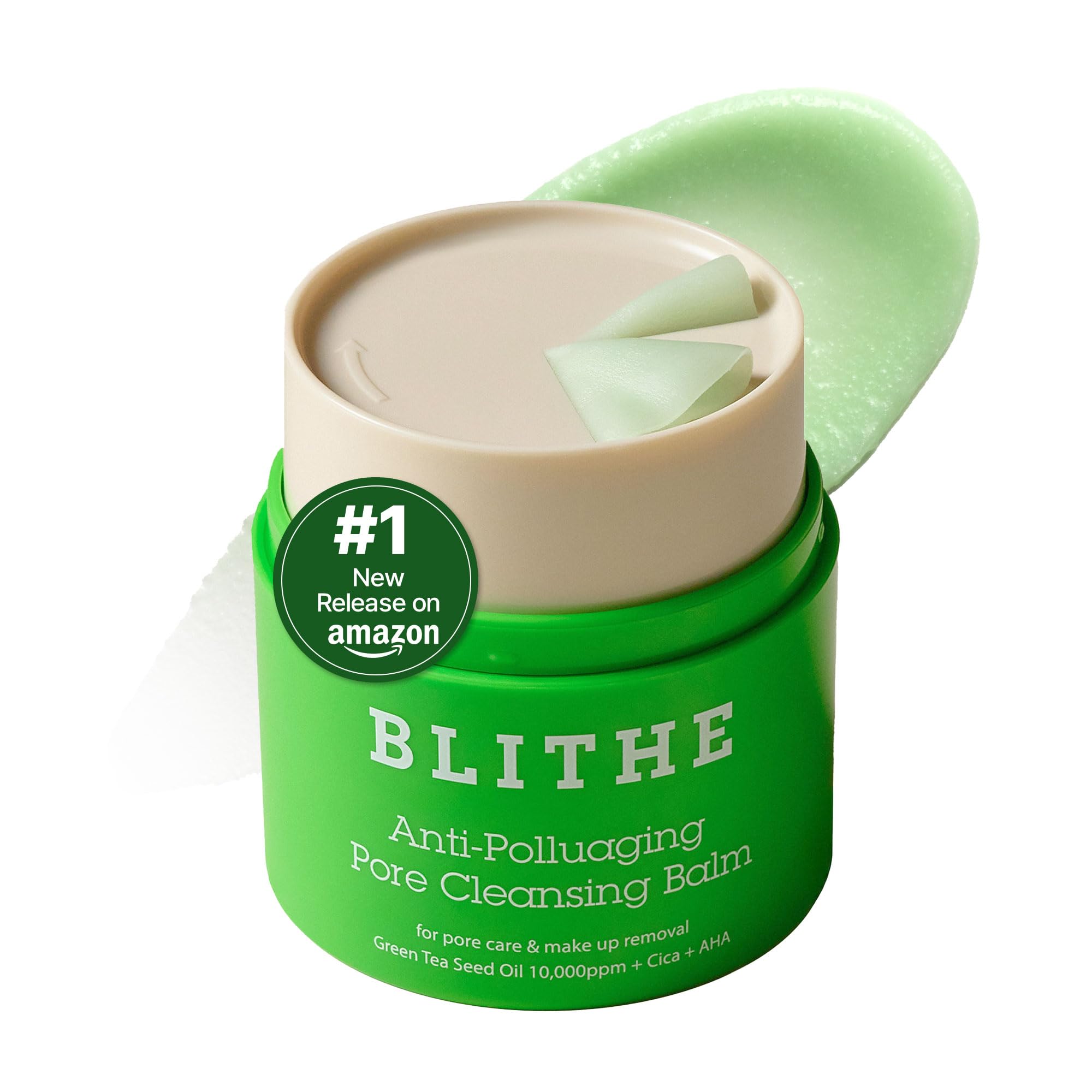 BLITHE Cleansing Balm twist-up packaging for fresh, residue-free makeup removal