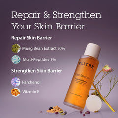 BLITHE Vital Essence fermented oil shot indicates deep nutrient penetration.