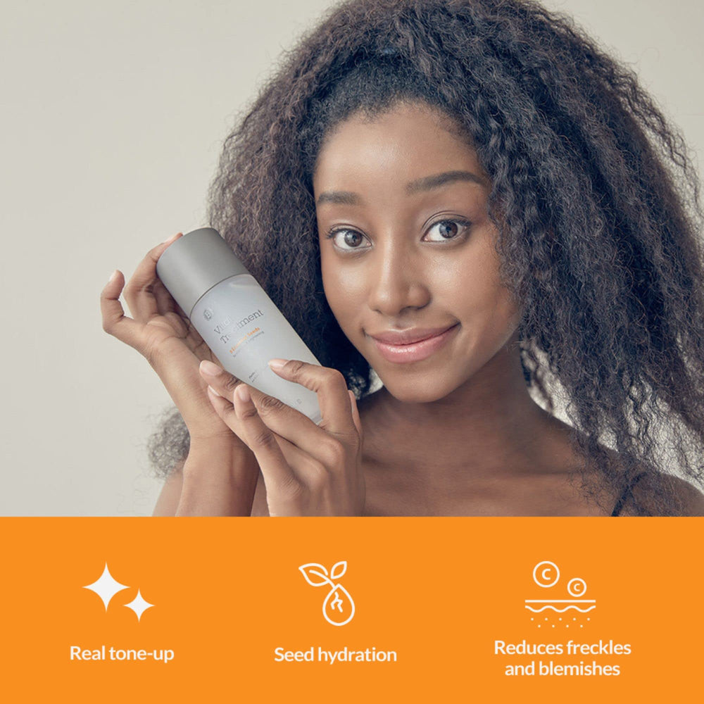BLITHE Vital Treatment toner swirl demonstrates hydrating, balancing properties on skin.