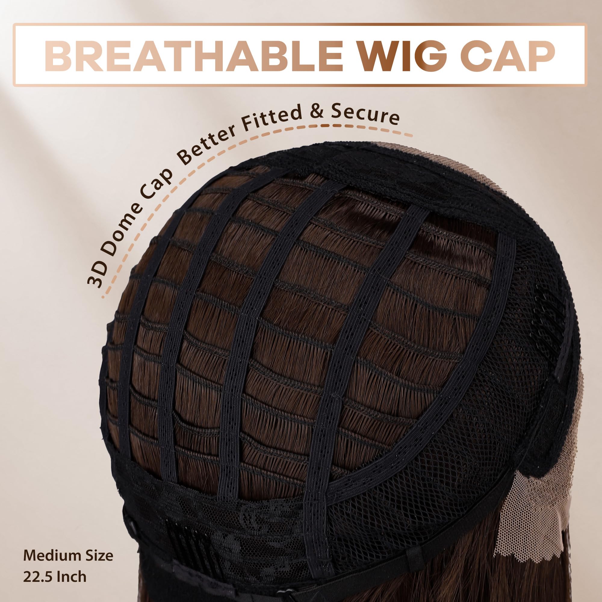 BLL 3D dome cap breathable base for comfortable all-day wear.