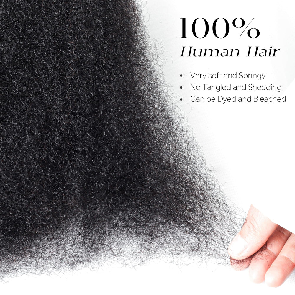 Low-maintenance bulk hair for busy styling routines.