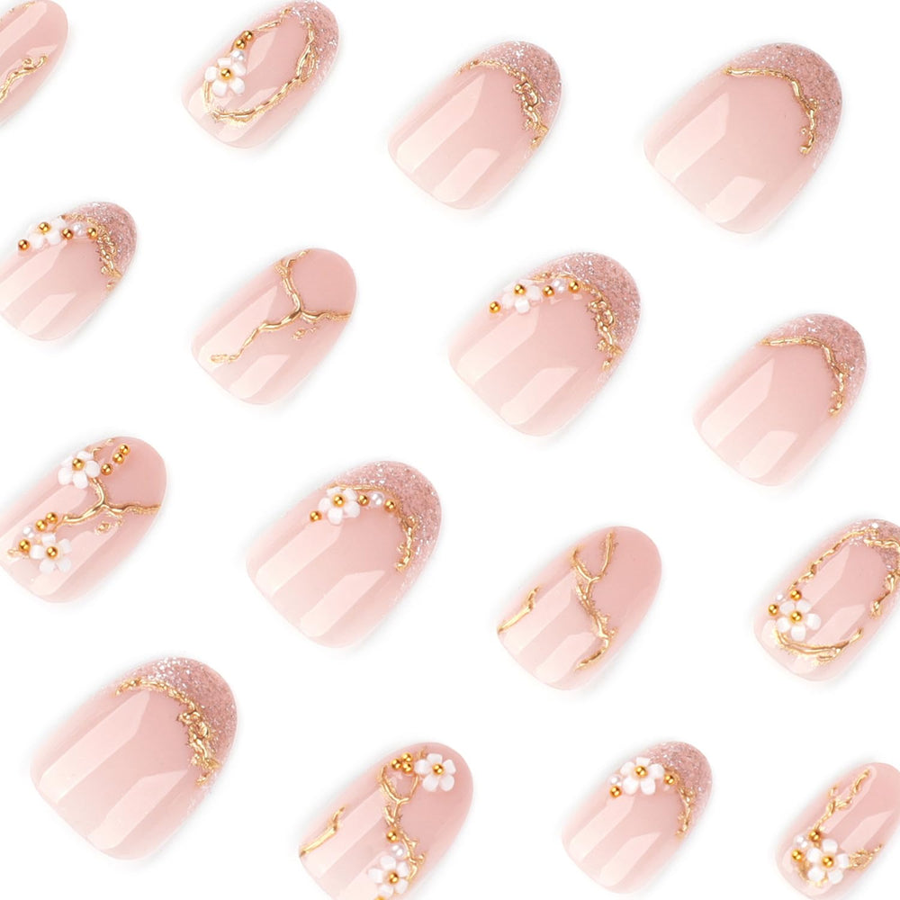 Bloazife spring nail design for versatile everyday or party wear.