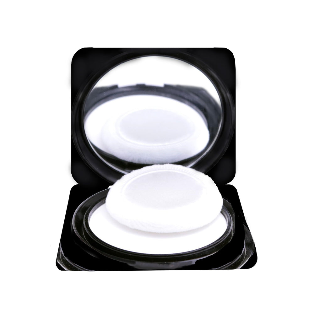 Bloody Mary's pressed white powder dry-usage for oil control and long wear.