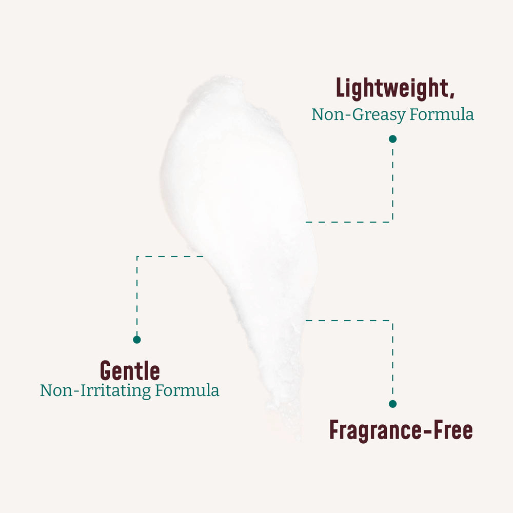 BLOOM aloe vera and glycerin blend nourishes and hydrates the skin.