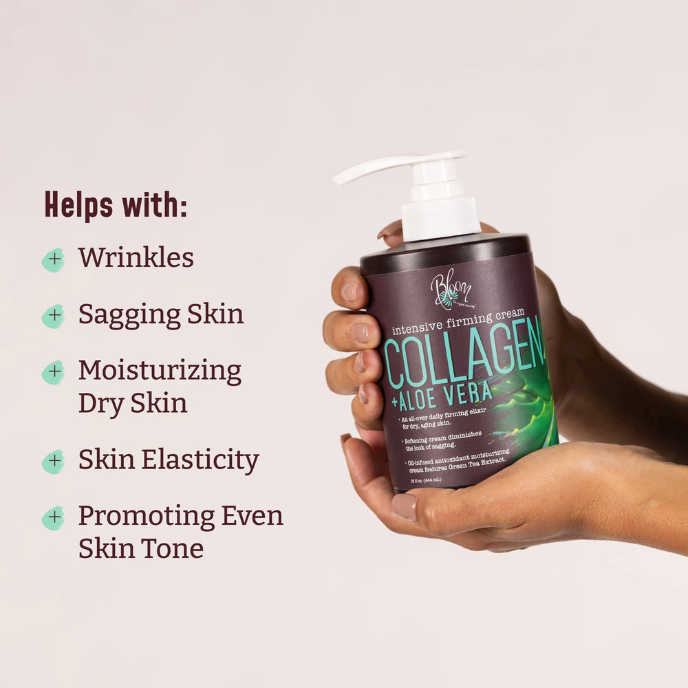 BLOOM fragrance-free label indicates gentle care for sensitive skin.