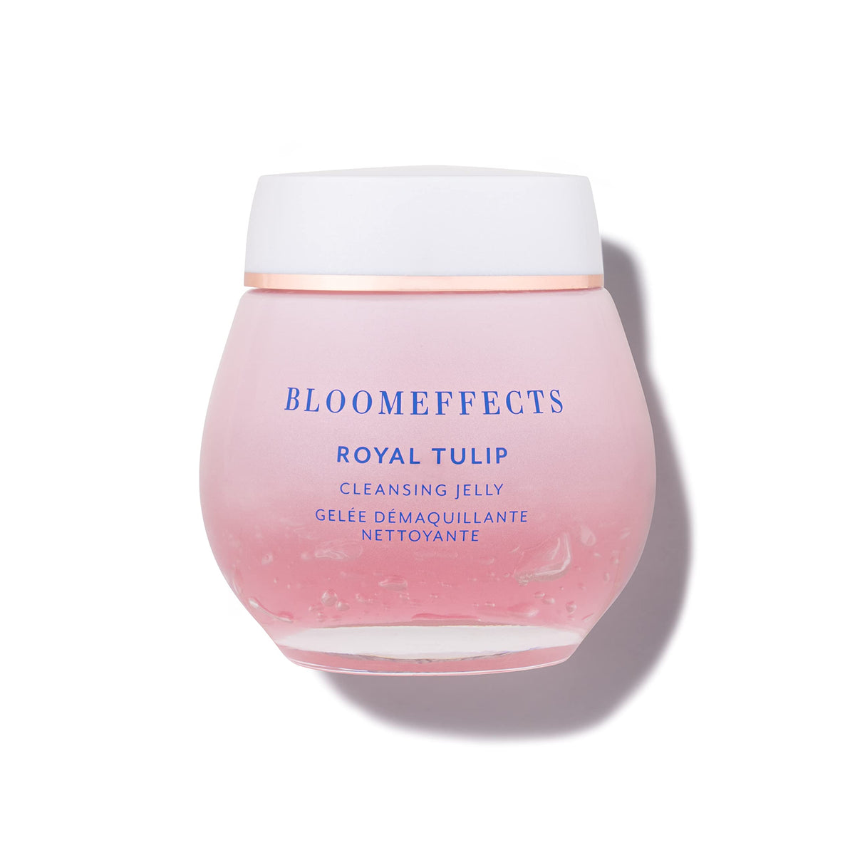 Bloomeffects Royal Tulip Cleansing Jelly jar shown in luxury packaging for a premium cleanse.