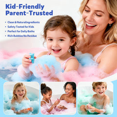 BloomFizzy jungle animals bath bombs color swirl and hidden toy reveal fun.