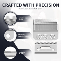BLOTMS Wahl-compatible blade fits Designer and Senior clippers for smooth cuts