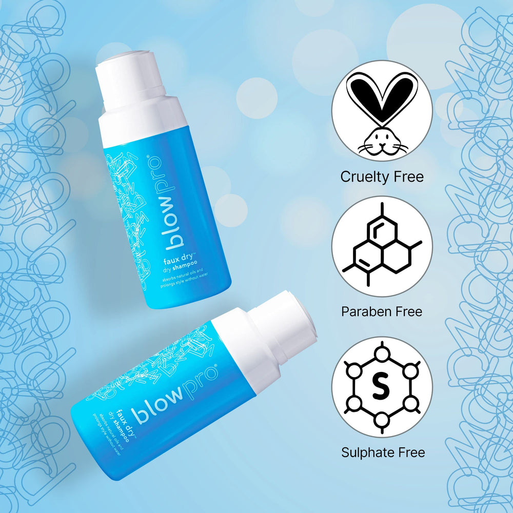 blowpro faux dry sulfate-free-formula supports daily use without harsh cleansers.