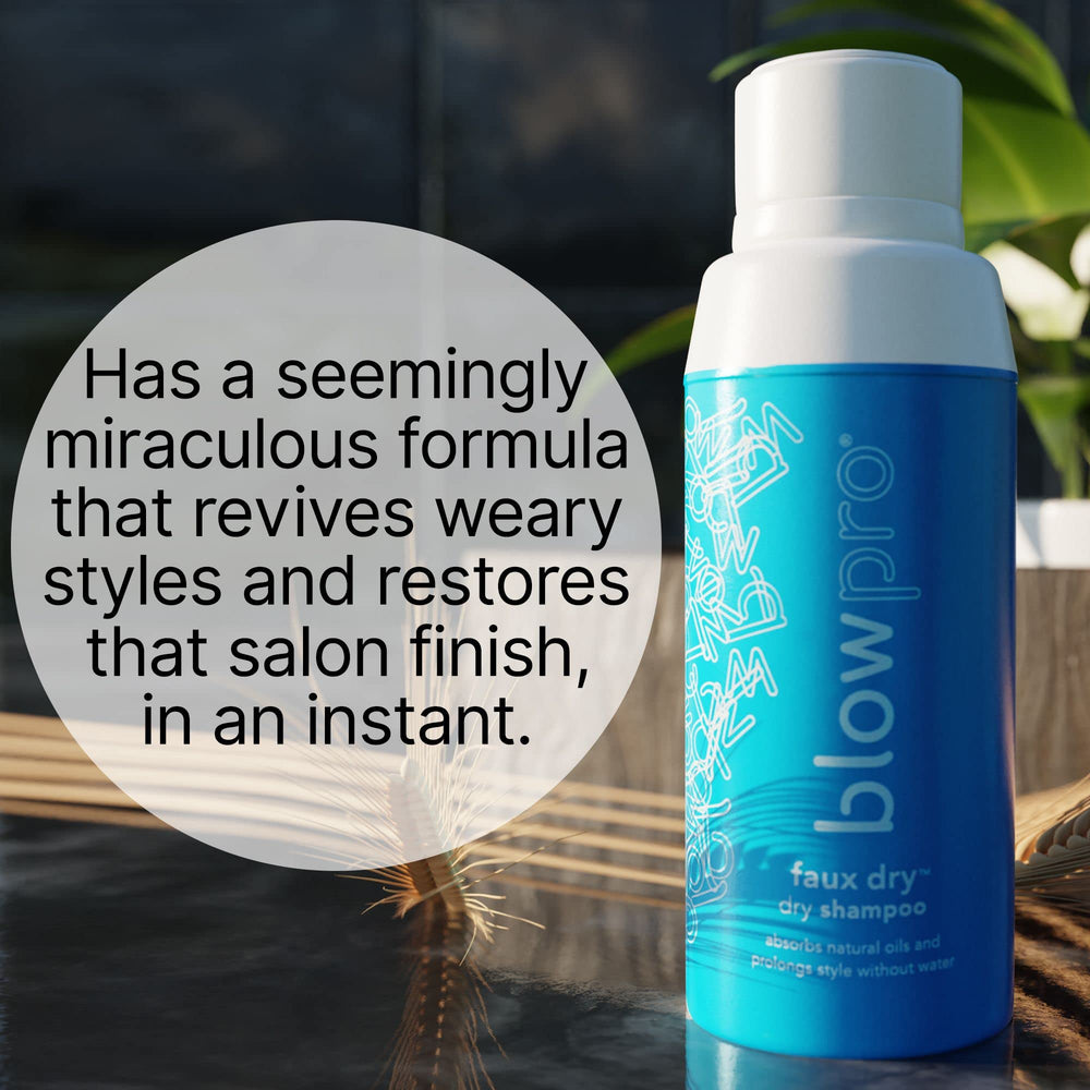 blowpro faux dry volume-boost adds lift for fuller styling.