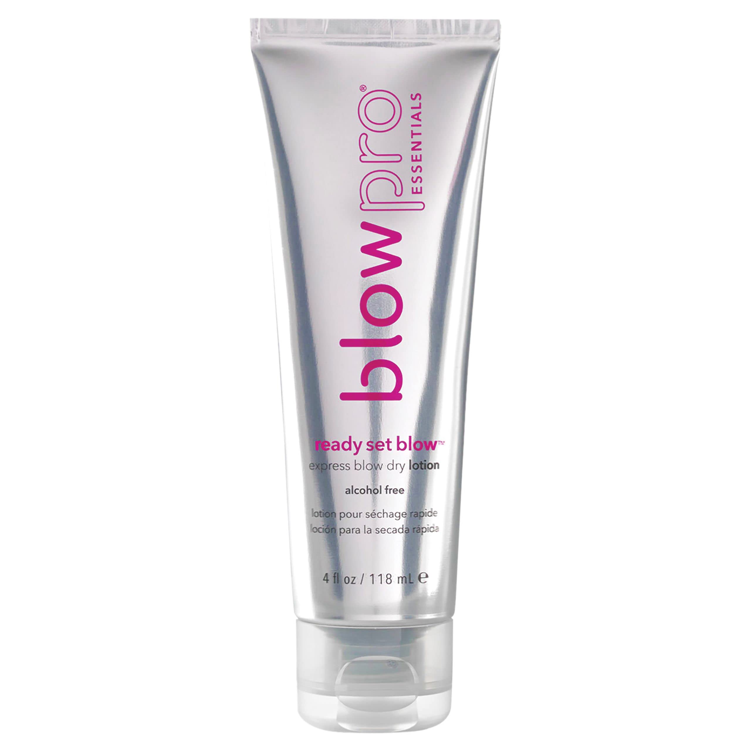 BlowPro Ready Set Blow Express bottle front, smooths cuticle and resists humidity.