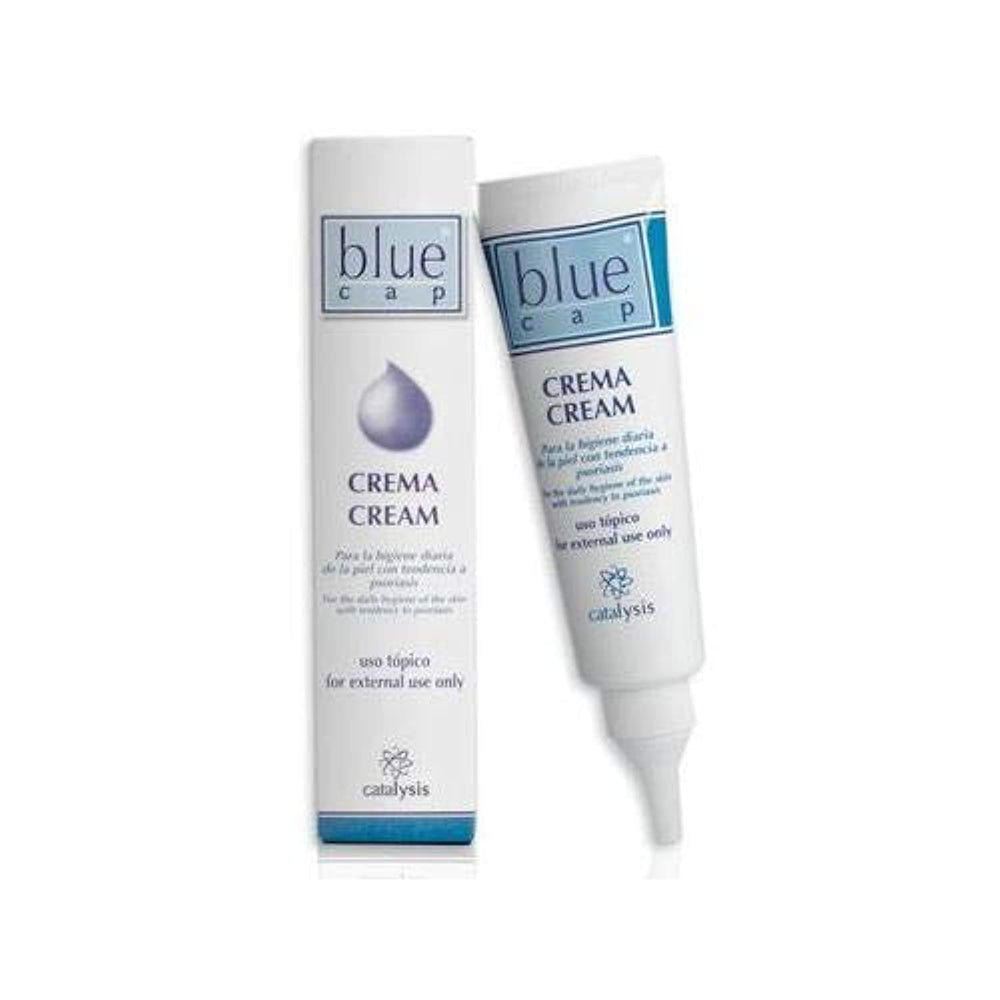 Blue Cap moisturising cream pack with silky texture, ideal for daily hydration.