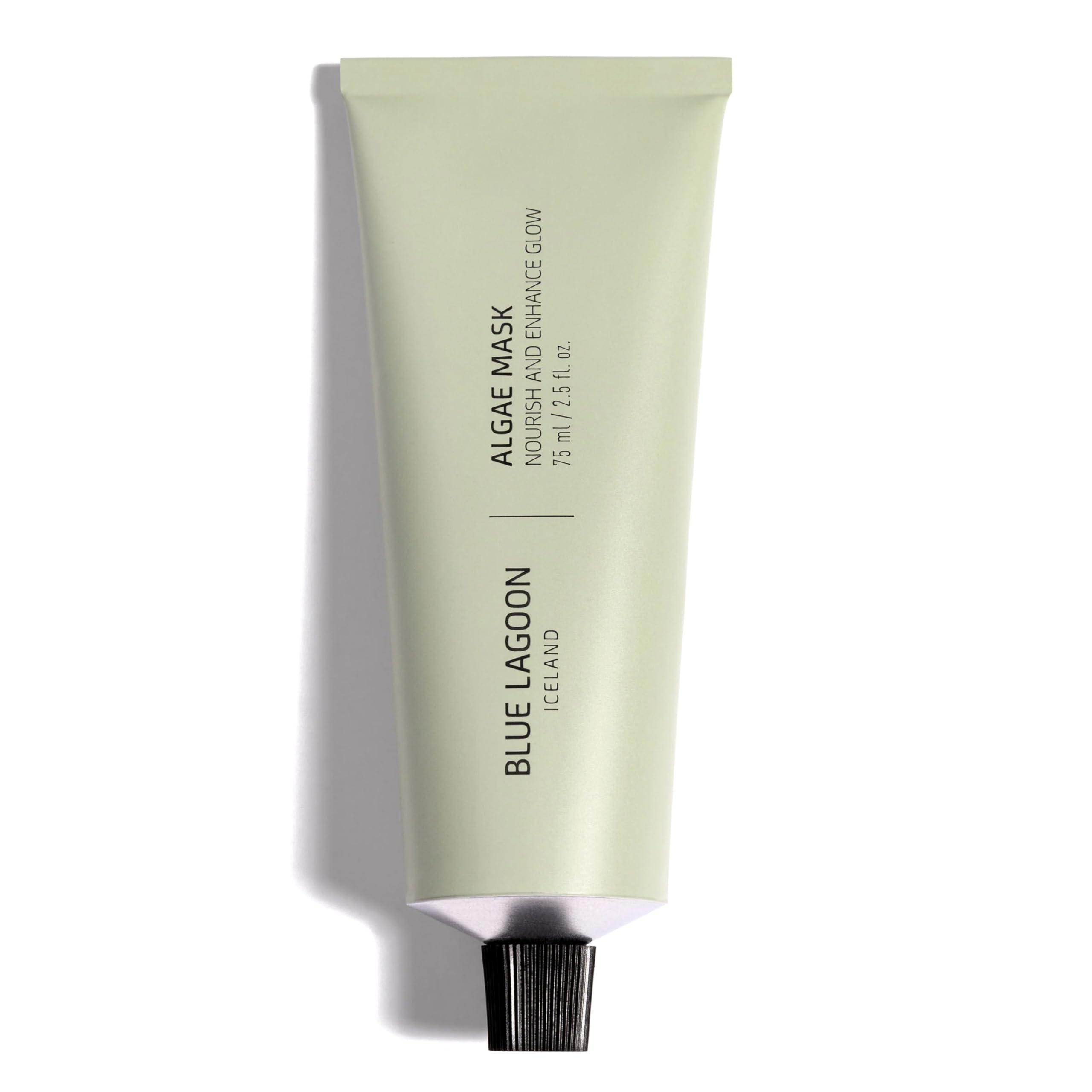 Blue Lagoon Nourishing Algae Face Mask in a jar boosts glow and hydration.