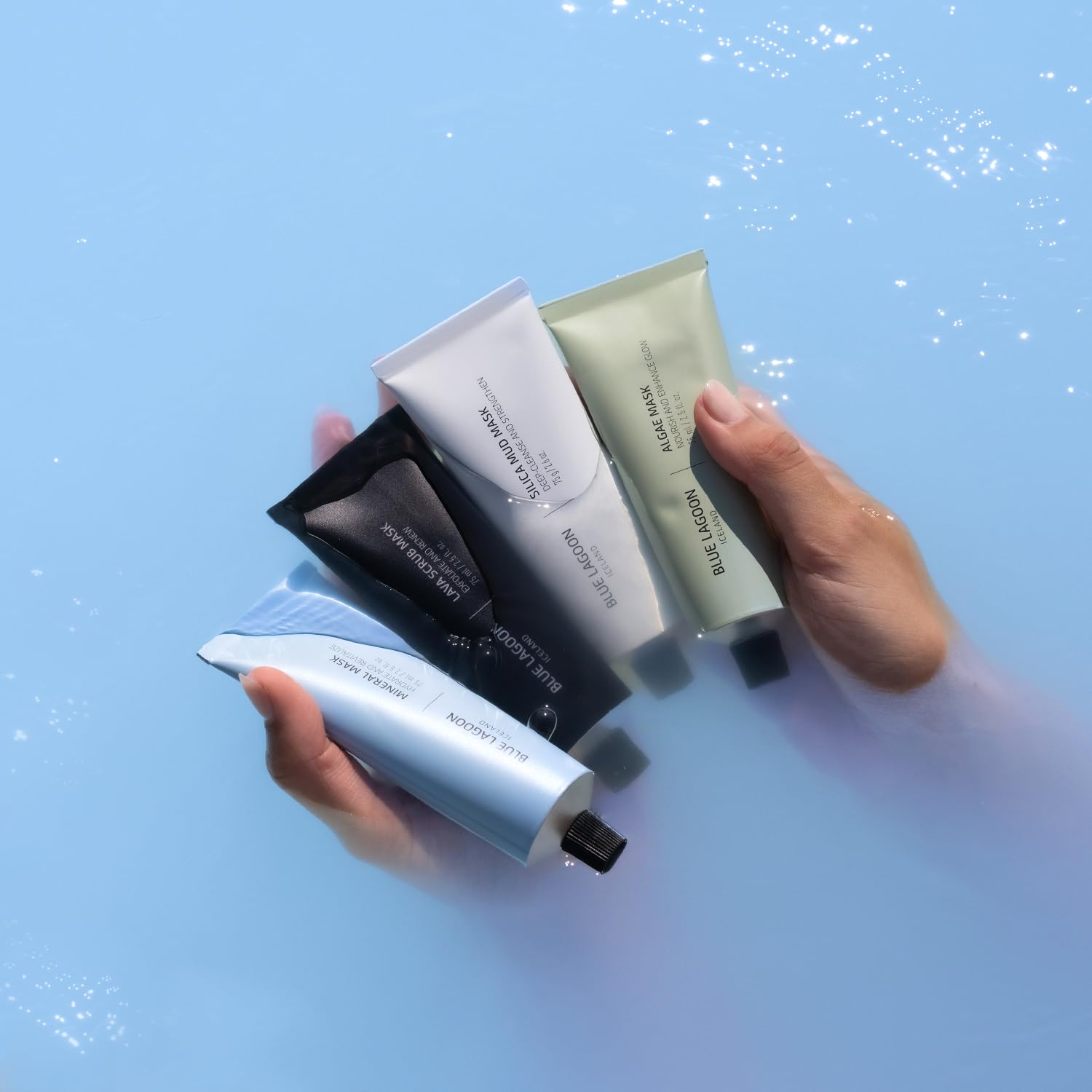 Blue Lagoon Signature Masks box set shows full-size four-piece collection