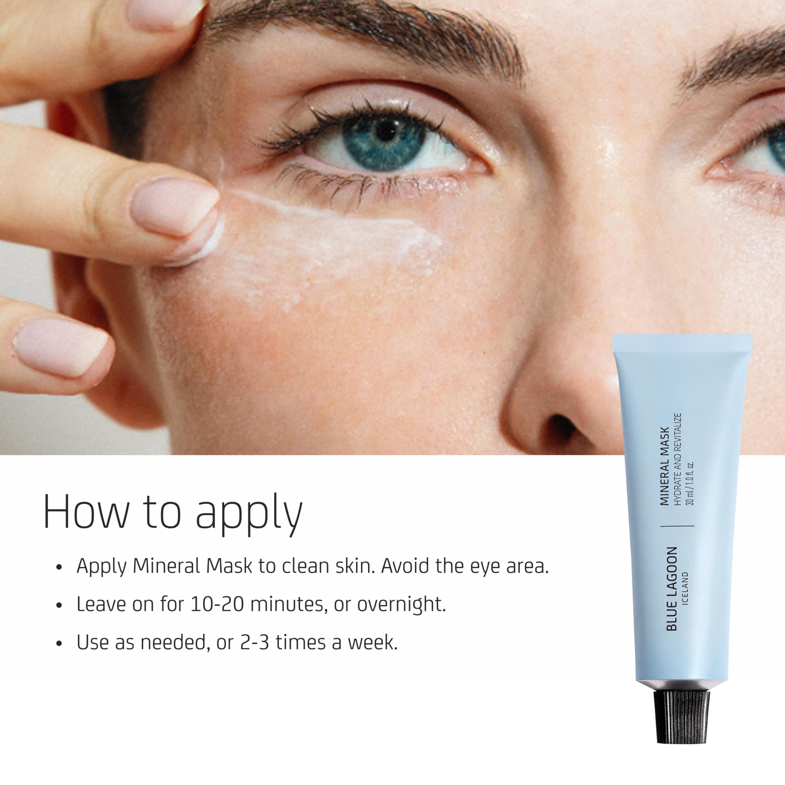 Blue Lagoon spa routine setup shows at-home pampering potential and ritual-like experience.