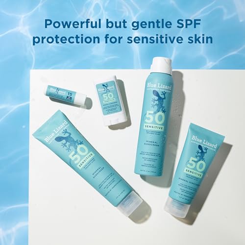 Blue Lizard packaging highlighting reef-safe claims