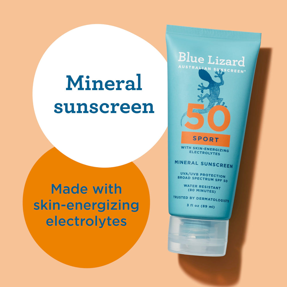 Untinted lotion on skin dries clear after application during activities.
