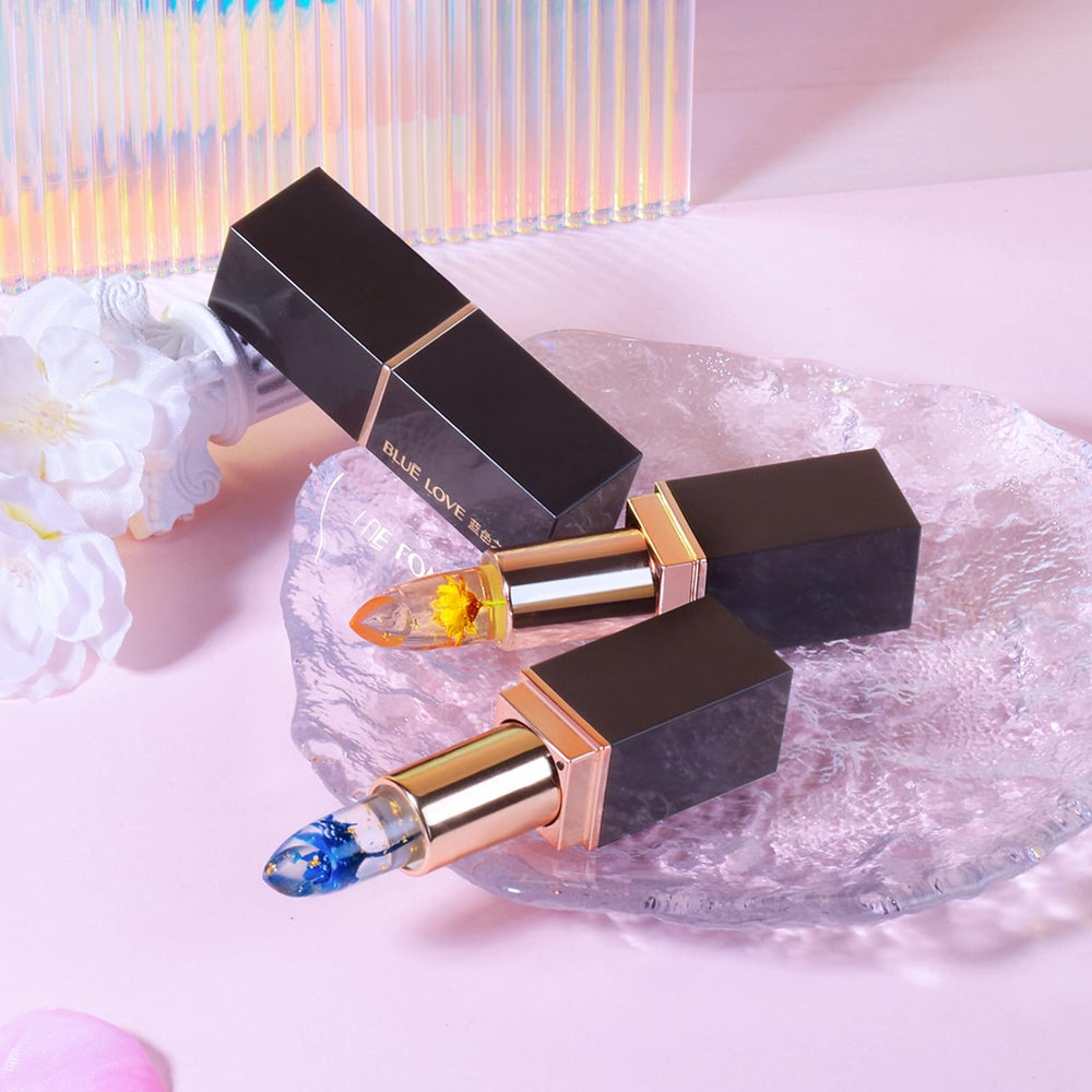 BLUE LOVE night-time lip care hydrates while you sleep for smoother lips