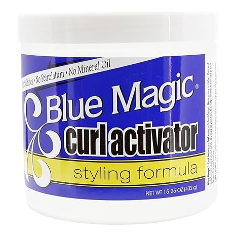 Blue Magic Gel Activator Clear bottle enables precise, even gel activation.