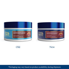Blue Nectar Batana Leave-In Conditioner application on hair demonstrates easy detangling