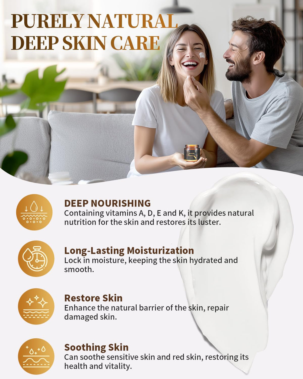 Blue Sea Sky hand, foot, lip care provides daily moisture and protection.