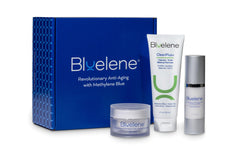 Bluelene CleanPlus+ creamy foam ready to cleanse and purify pores.