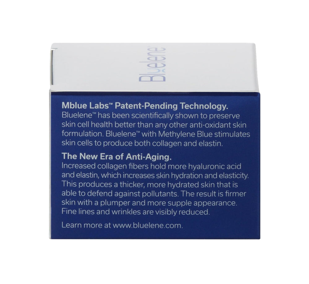 Bluelene Night Cream routine setup showing nighttime skincare flow